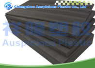 Strato flessibile della schiuma del nero EPE, stuoia impermeabile della schiuma di protezione del pacchetto