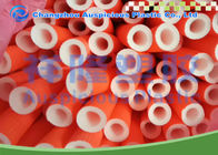 Metropolitana rossa dell'isolamento del tubo della schiuma del polietilene di EPE per il tubo del condizionatore d'aria