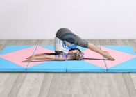 Esercizi del compatto di forma fisica di yoga stuoia di ruzzolamento di piegatura di 244 x di 122 x di 3.5cm